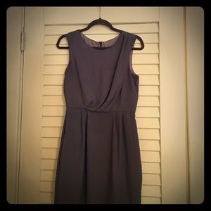 Sleeveless, dark lavender summer dress