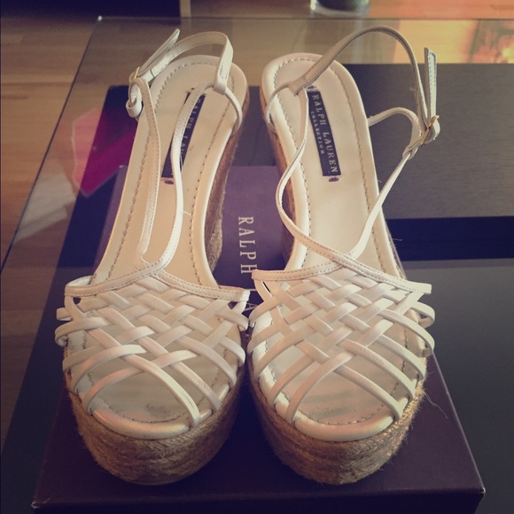 🔥FINAL SALE🔥Ralph Lauren Espadrille Wedges