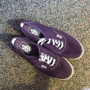 Purple classic vans