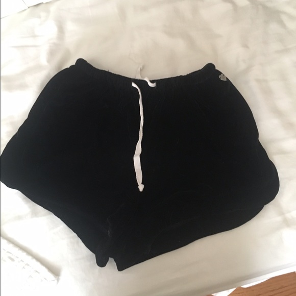 Kendall and Kylie velvet shorts