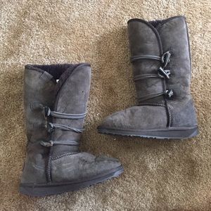 Brown Emu Fur Boots Sz 8 BEST OFFER