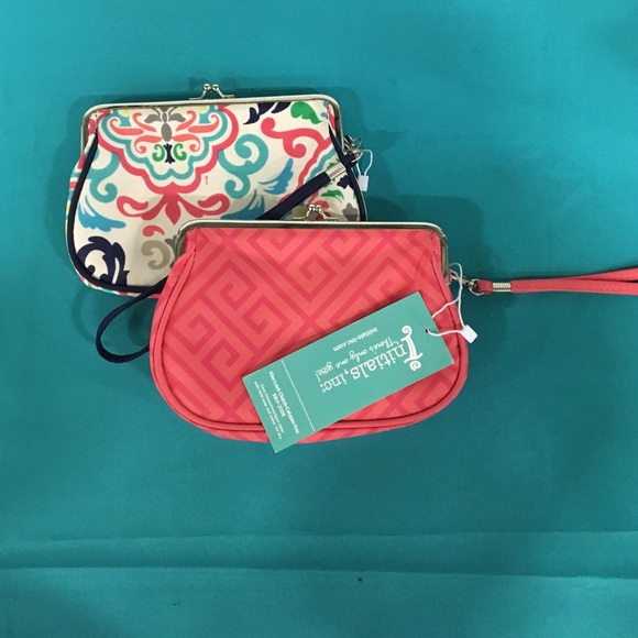 Initials Inc kiss lock clutches 2 f(or lynniepoo)