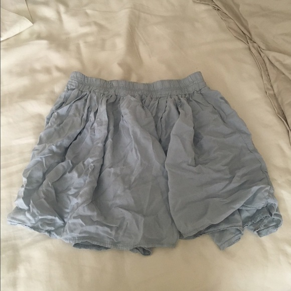 Baby blue brandy skirt