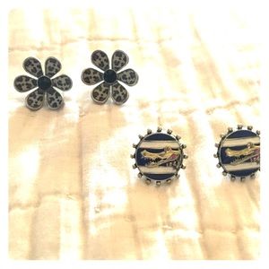 Betsey Johnson Stub Earrings!