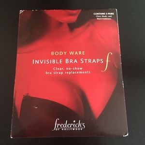 Clear bra straps never used