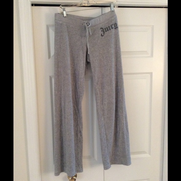 Gray juicy couture sweats size SMALL