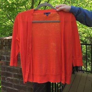 Orange Crop Cardigan