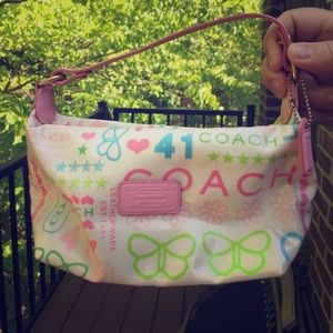 Pastel Coach Mini Purse