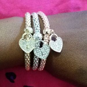 Trio Hearts Bracelet