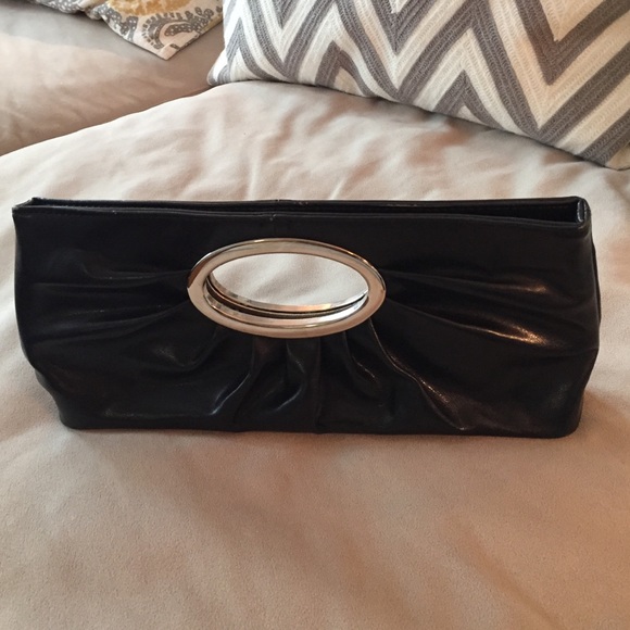 SOLD...Black Aldo clutch