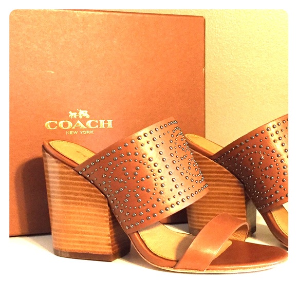 COACH Studded Sandals