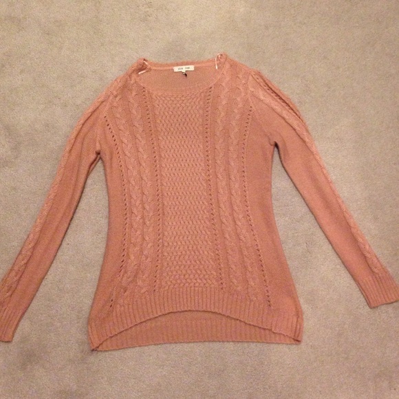 Pink Rose Sweater