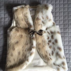 Faux Fur Vest- toddlers