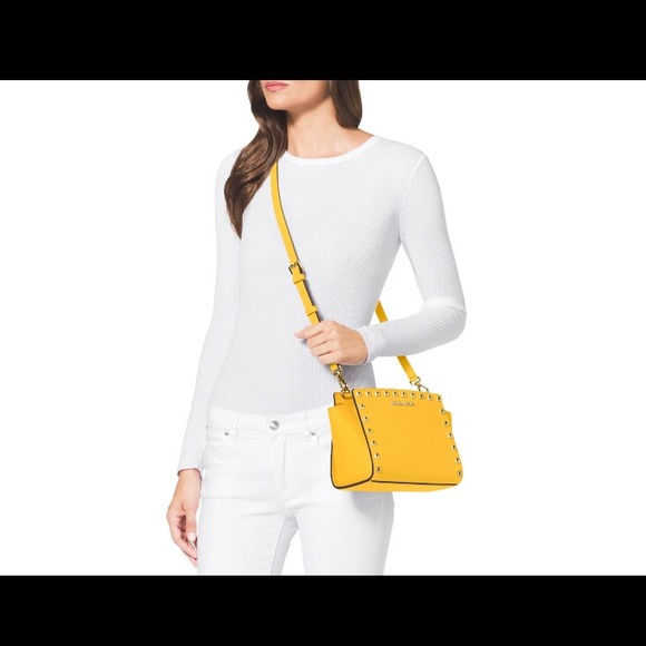 4th of July ONLY special!Selma Studded MK bag! 💋 - Picture 3 of 4