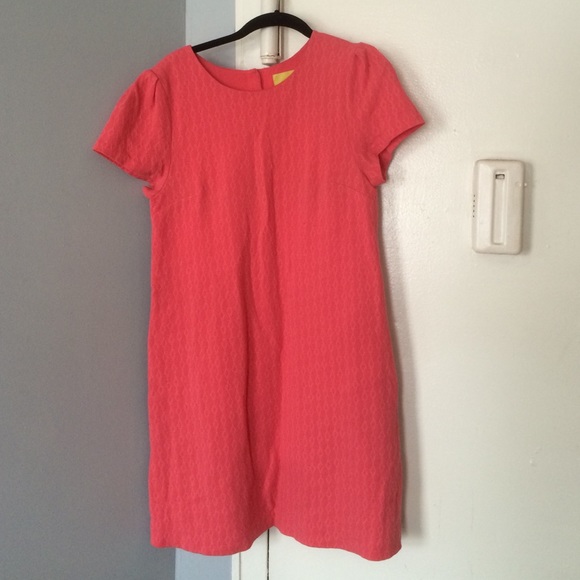 Anthropologie Maeve pink shift dress.