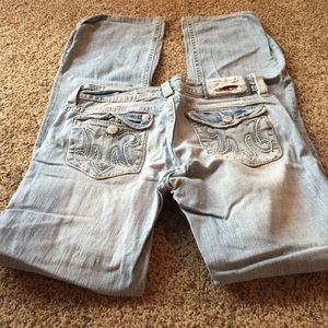 MEK light wash Jeans