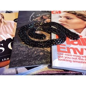 Beaded rope necklace