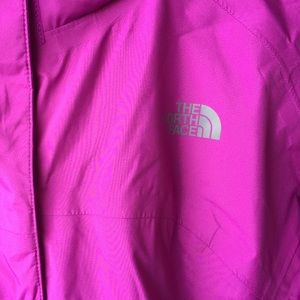 North Face rain jacket