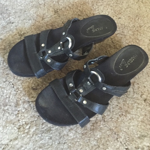 Black sandals