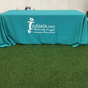 Initials Inc tablecloth