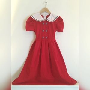❤️ VINTAGE Bonnie Jean Sailor Dress ❤️