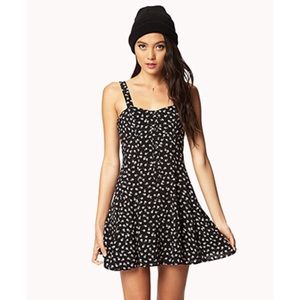 Floral Babydoll Skater Dress