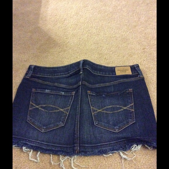 Abercrombie & Fitch Jean mini skirt.