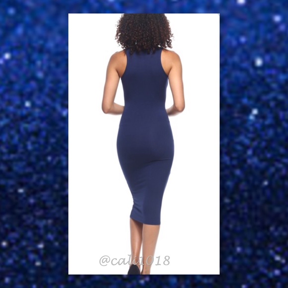 LAST 1🆕Perfect Navy Midi Tank Dress 5⭐️ - Picture 3 of 4