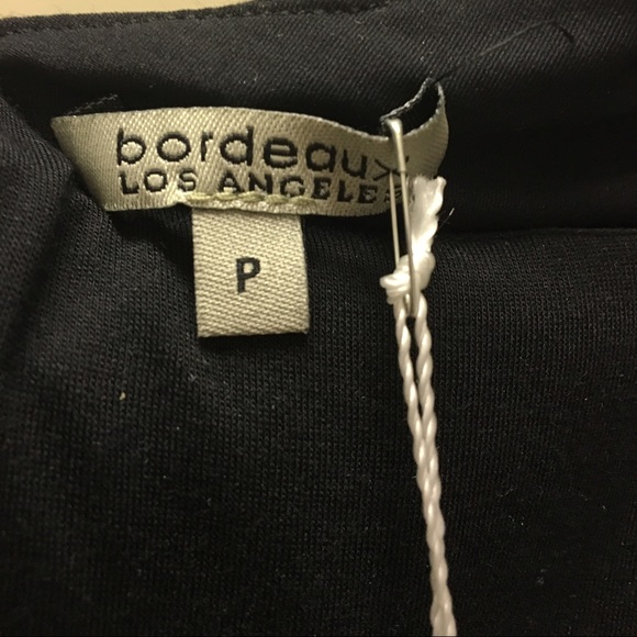 Bordeaux Embellished Asymmetrical Drape Tank - Picture 3 of 3