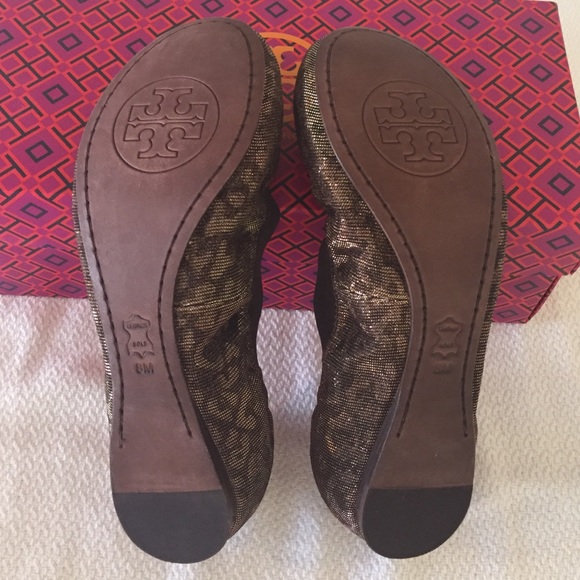 NEW Tory Burch Caroline 2 Leopard Flats - Picture 4 of 4