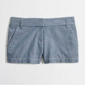 ✨SALE✨ j.crew factory railroad-stripe short