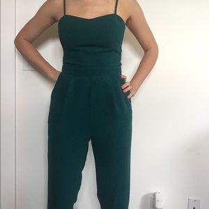 NWT turquoise jumpsuit