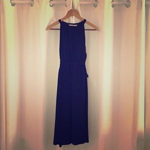 RED Valentino dark blue cocktail dress.