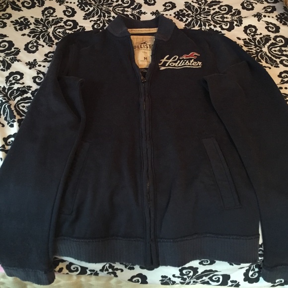 Men's Hollister zip-up sweatshirt