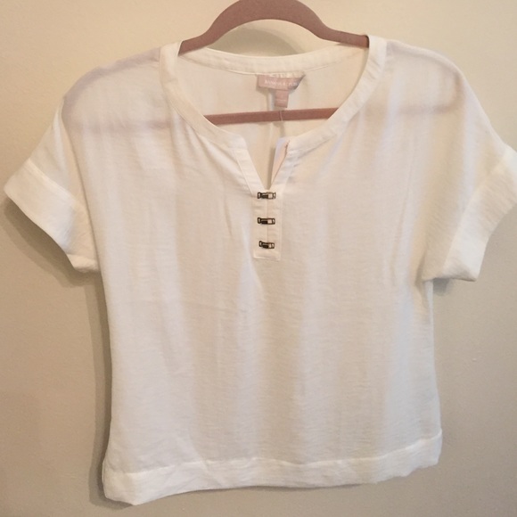 Cream colored Banana Republic top