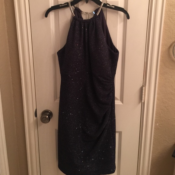 Sparkling Charcoal Formal Dress