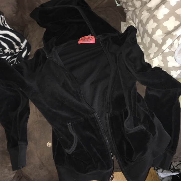 Black juicy couture sweatshirt