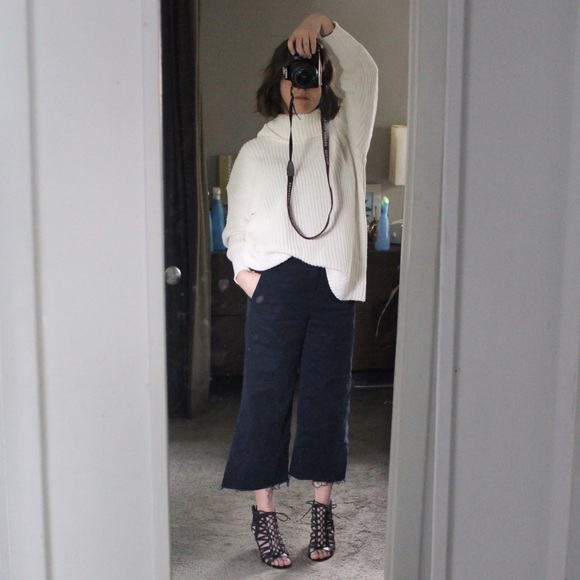 💌american apparel💌 oversized cotton fisherman