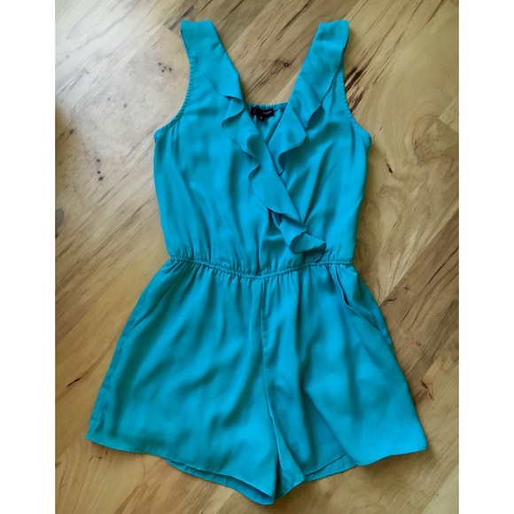 Turquoise Romper🎉HP!!!🎉