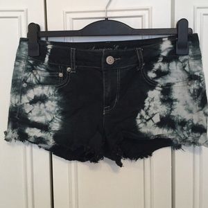 American Eagle Distressed Jean Shorts