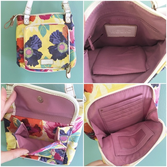 ❌SOLD❌ Floral Relic Crossbody Bag - Picture 4 of 4