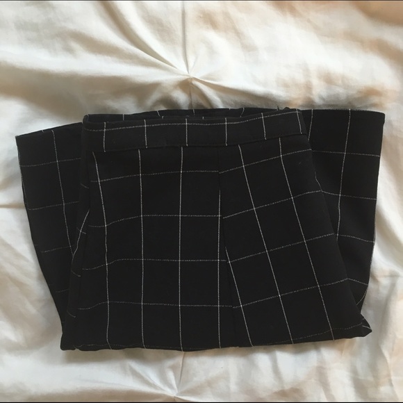 American Apparel Grid Skirt