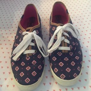 Keds- Tie Print Navy