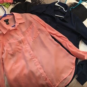 Button up blouses