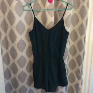 Short Romper w/ Pockets