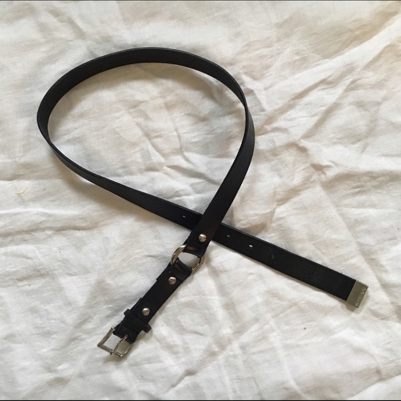 FINAL SALE Black Michael Kors belt