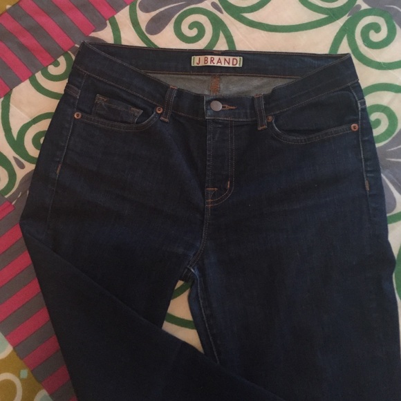 J Brand dark wash skinny jeans