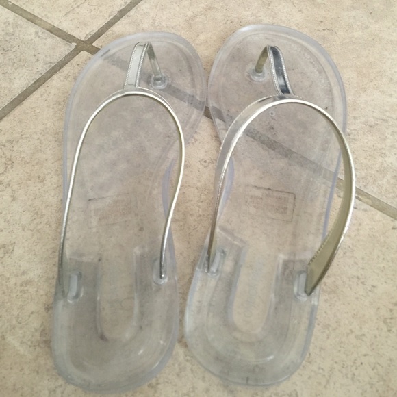 London Rebel jelly sandals