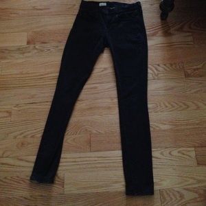 Gap faded black jean leggings! Super comfortable!