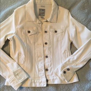 Sturdy White Denim Jacket